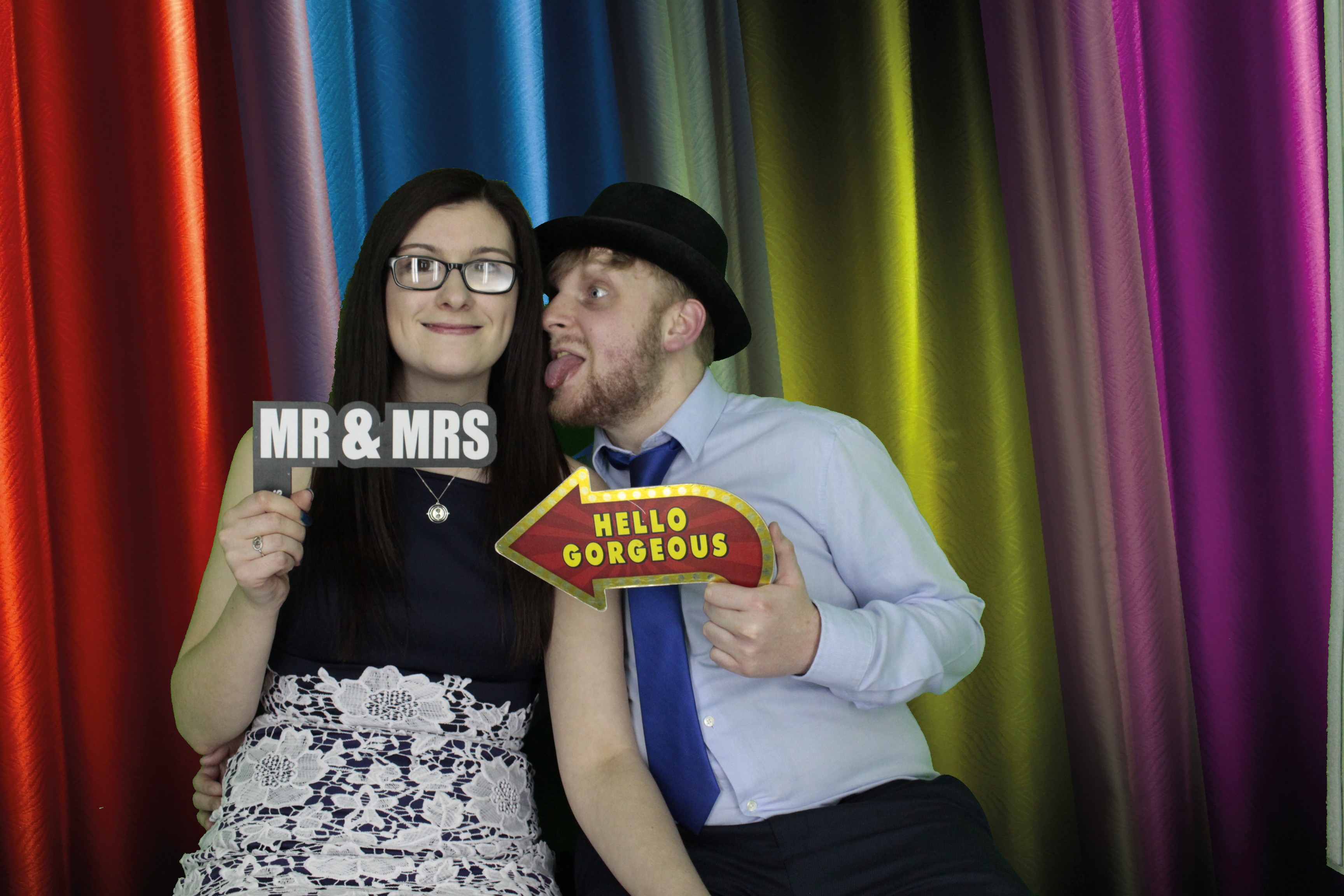 Nikki Carr's Wedding | View more photos from the event at gallery.myphotoboothexperience.co.uk/u/MyPhotoBoothExperienceLtd/Nikki-Carrs-Wedding